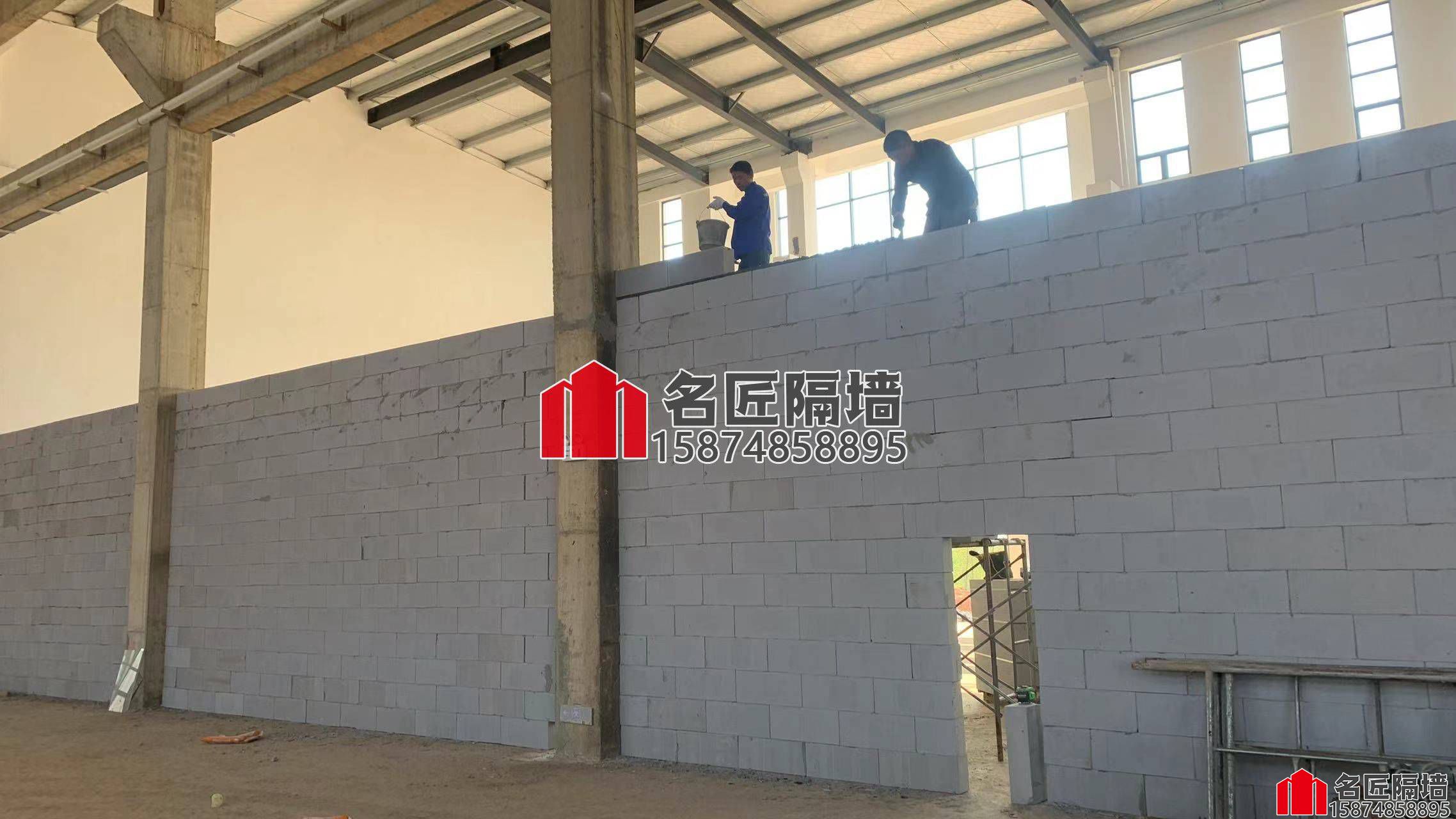 湘潭轻质砖隔墙、湘潭加气块隔墙专业施工 (图3)